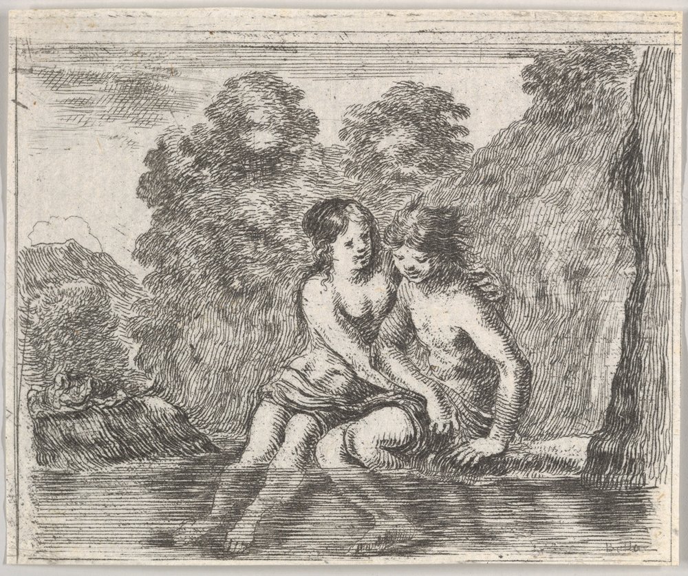 Salmacis and Hermaphrodite, from Game of Mythology