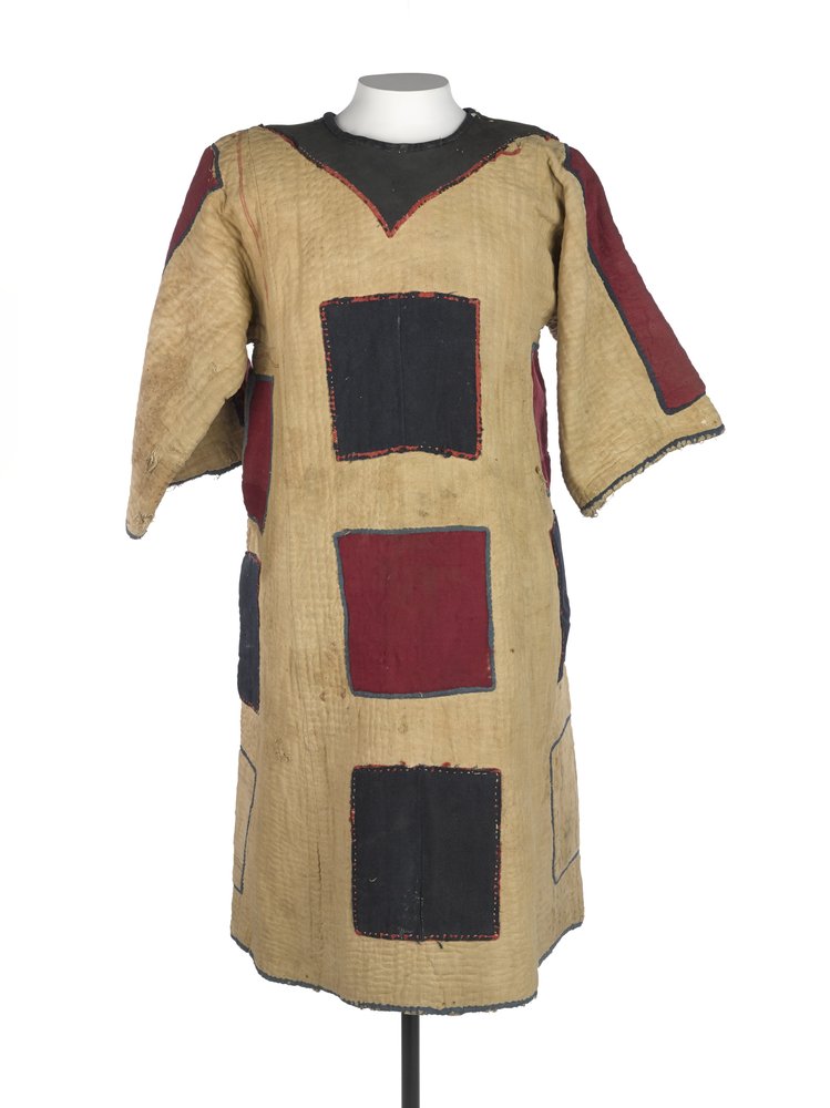 One of two Dervish jibbahs worn by Wad El Nejumi and his son, c.1887