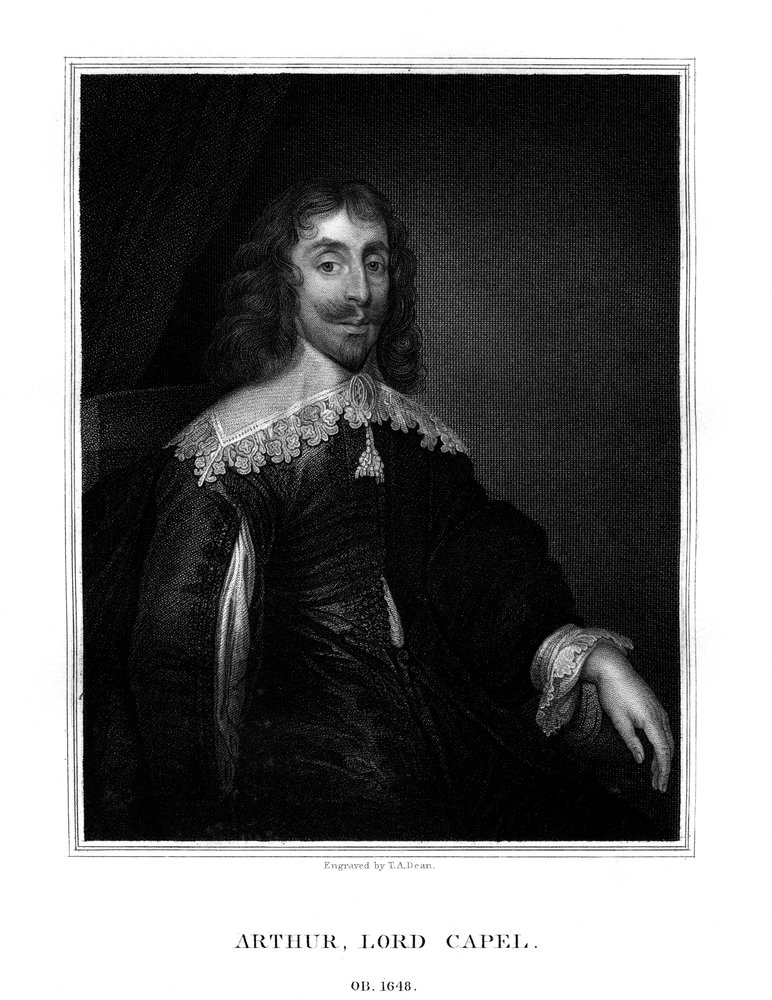 Arthur Capel, 1st Baron Capel, English Royalist, 1825
