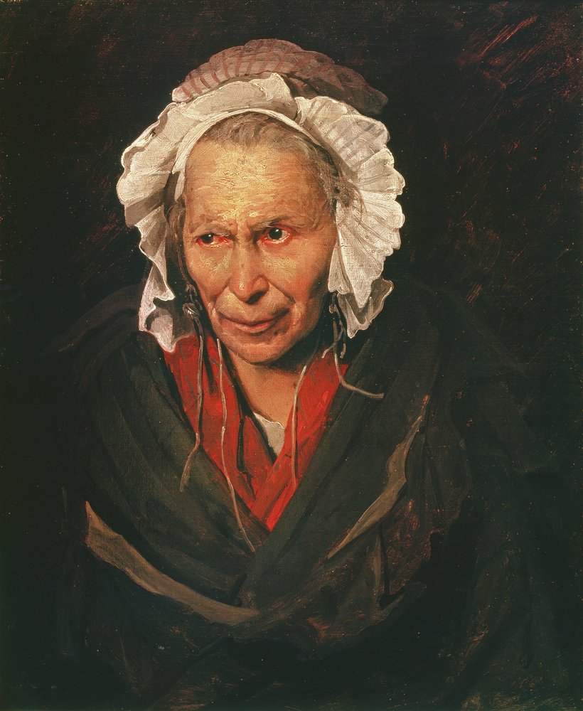 The Madwoman or The Obsession of Envy, 1819-22 by Theodore Gericault