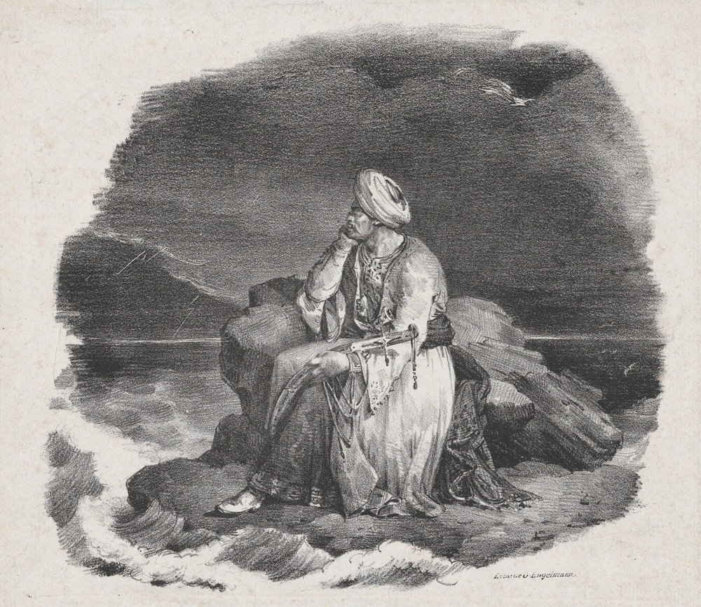 I Dream of Her in the Crashing Waves, 1818 by Theodore Gericault