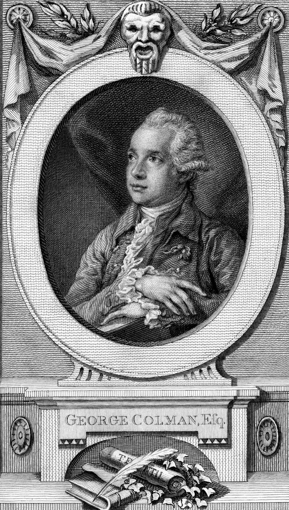 George Colman the Elder, Engraved by John Hall