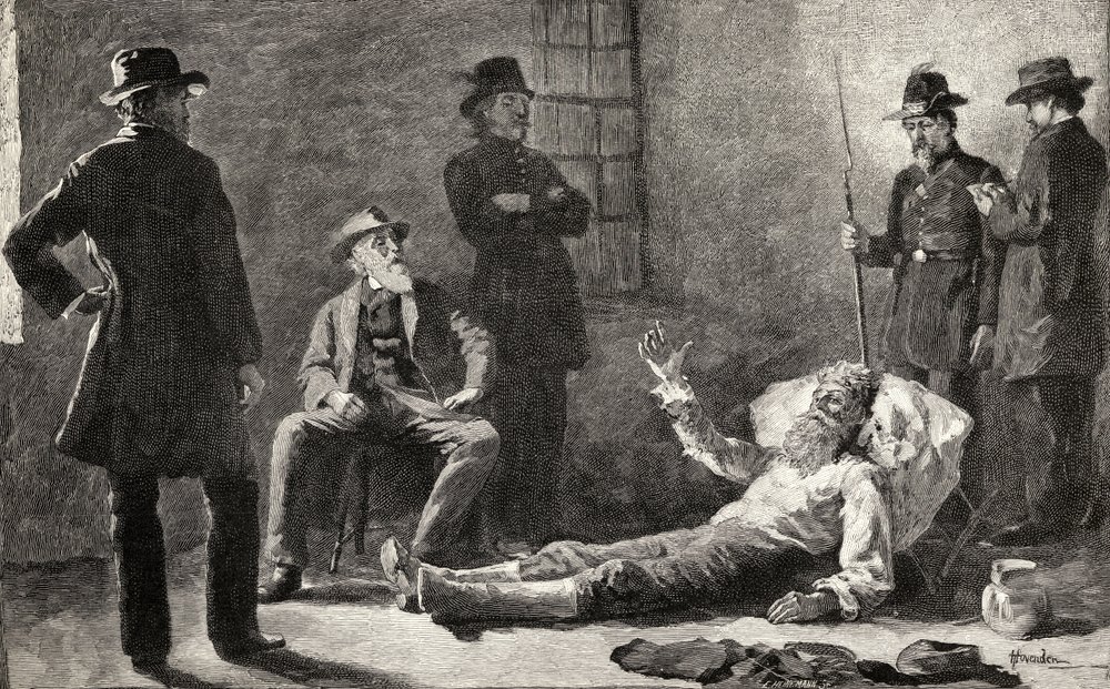 John Brown after His Capture, from 'The Century Illustrated Monthly ...