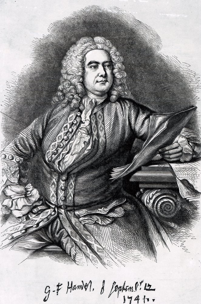 George Frederick Handel, 1749 by Thomas Hudson