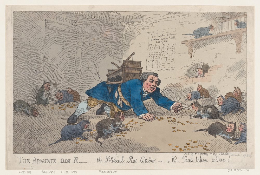 The Apostate Jack Robinson, The Political Rat Catcher-N.B. Rats Taken ...