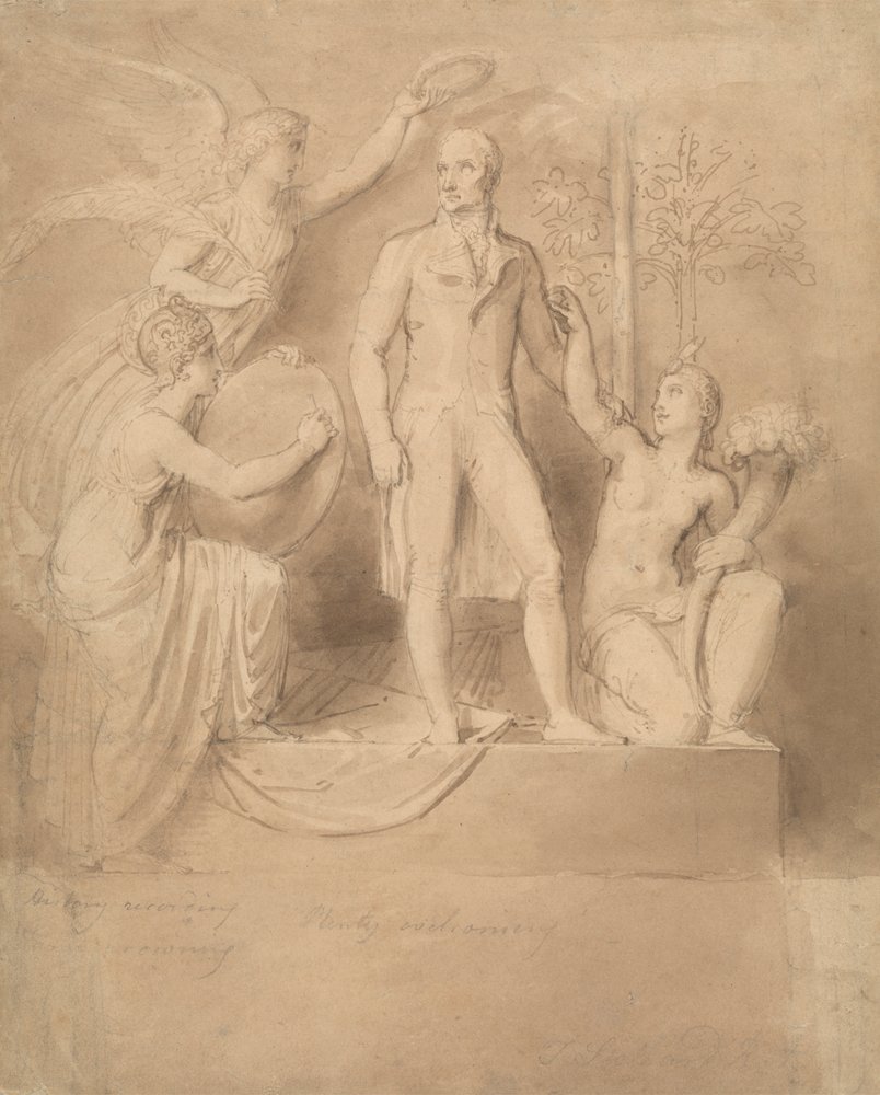 A Study for the Wellington Monument by Thomas Stothard