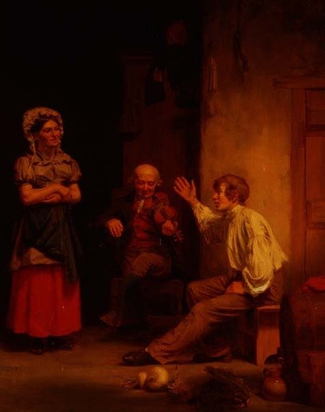 Merry Cottagers by Thomas Sword Good