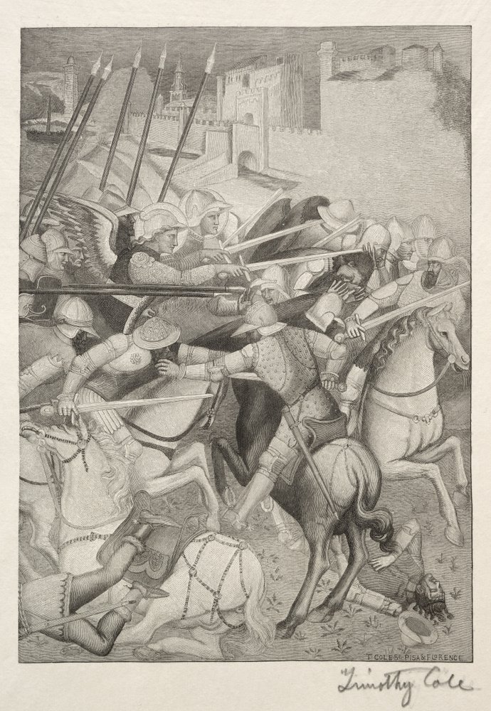 Old Italian Masters: Battle of St. Ephesus Against the Pagans of Sardinia