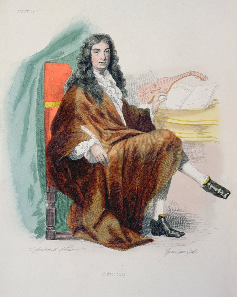 Jean-Baptiste Lully by Tony Johannot