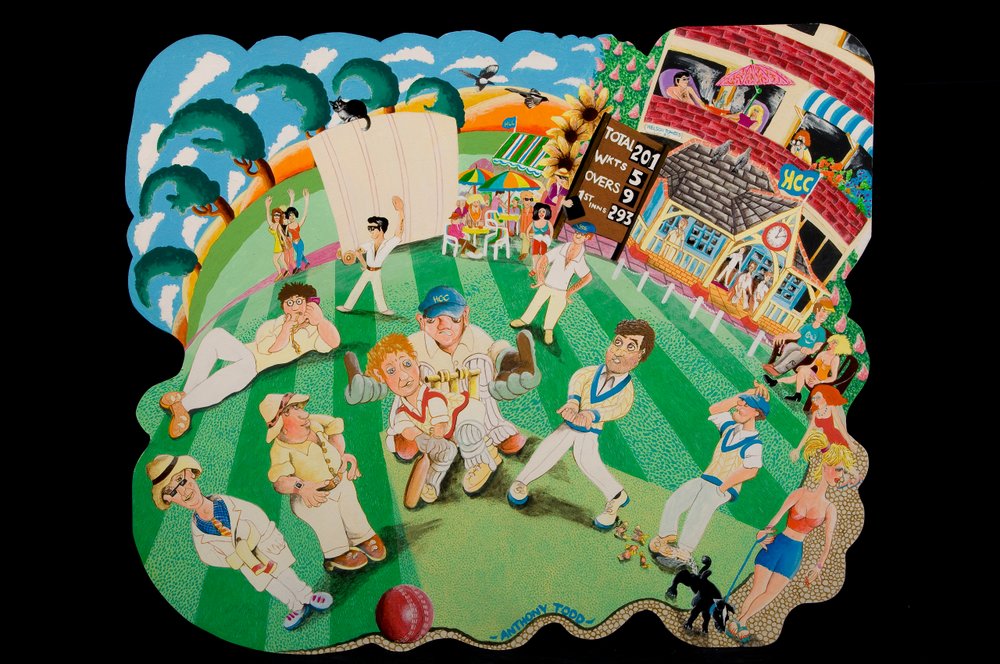 The Cricket Match by Tony Todd: Buy fine art print