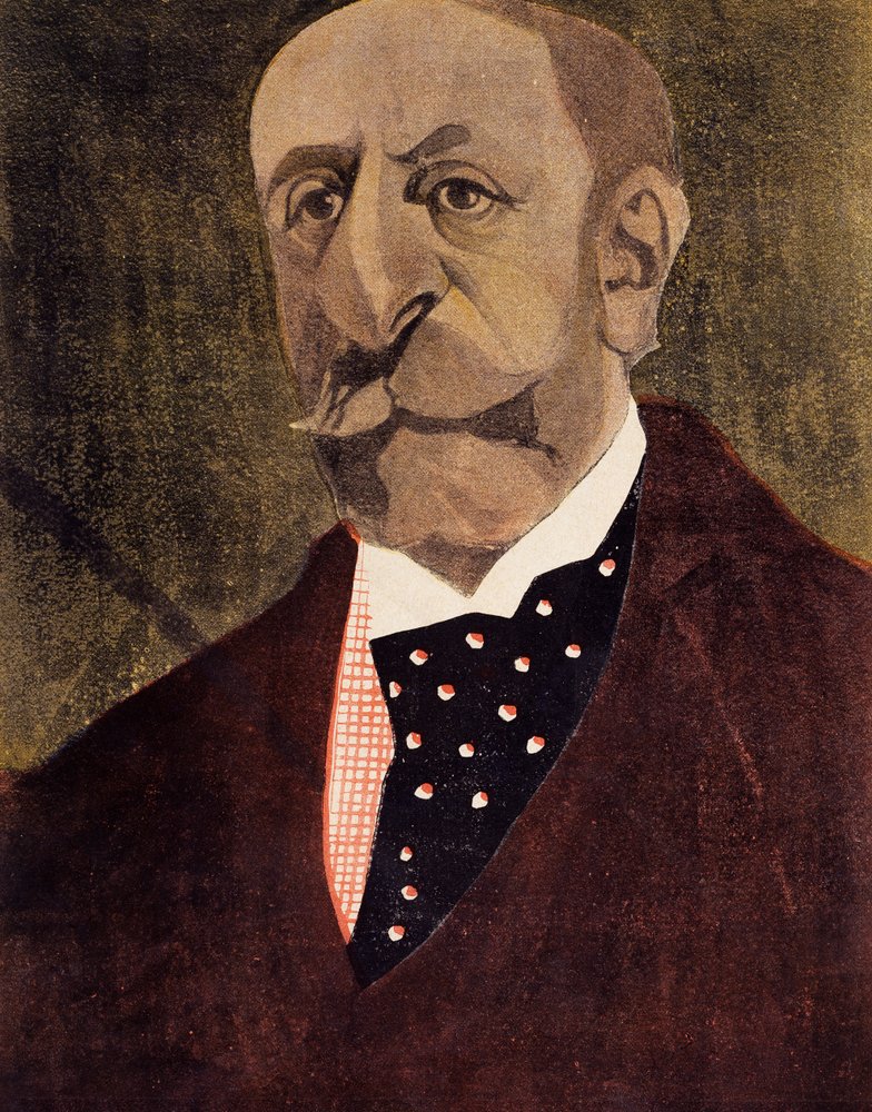 Portrait of Charles Camille Saint-Saens, French composer, pianist and ...