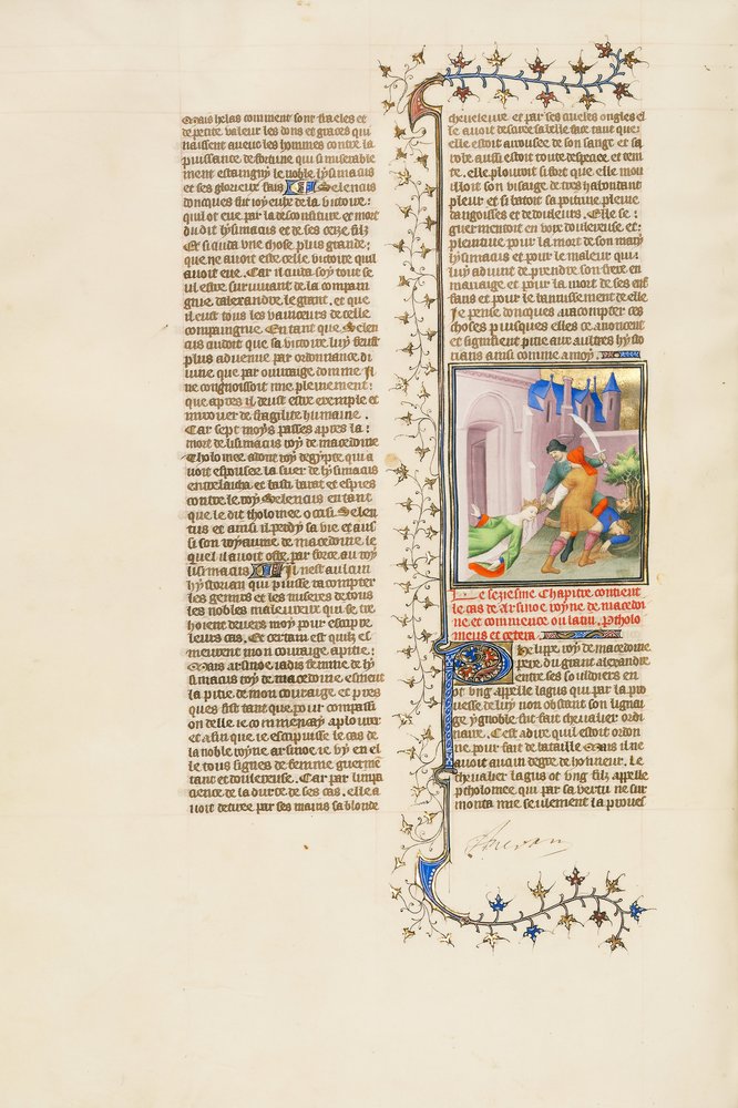 The Massacre of the Sons of Lysimachus by Unbekannt Unbekannt