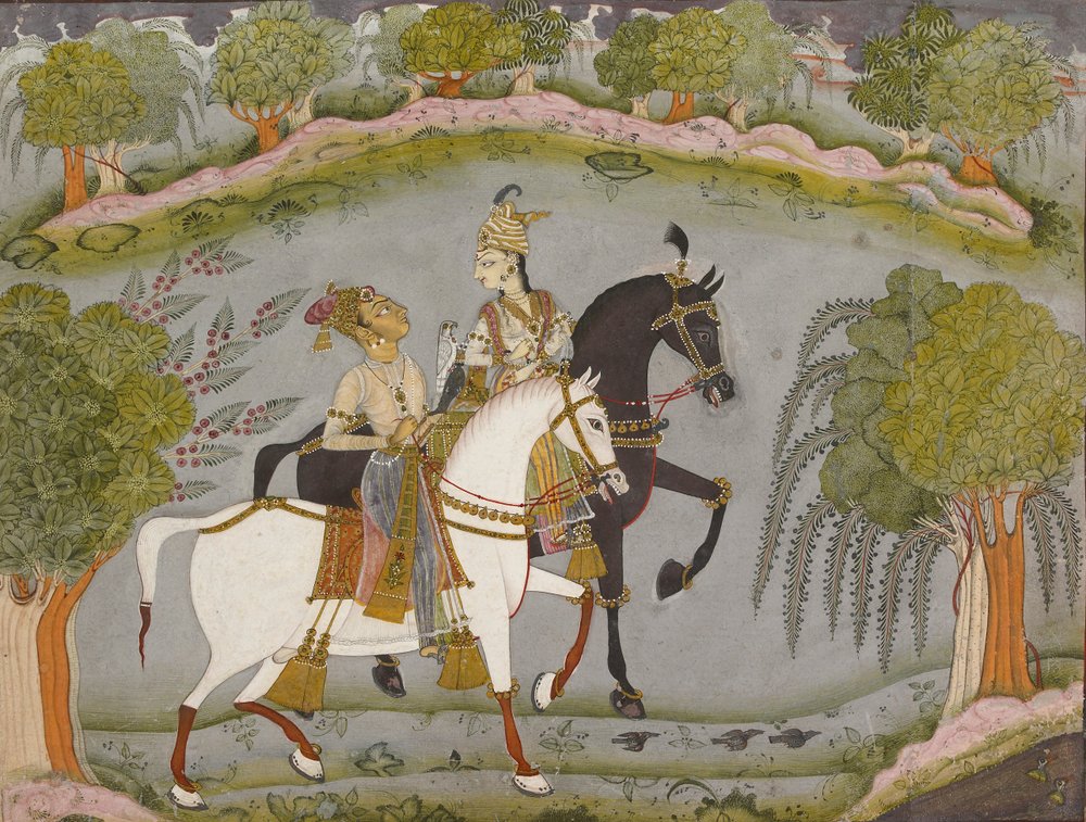 Baz Bahadur and Rupmati, c1720 by Unbekannt