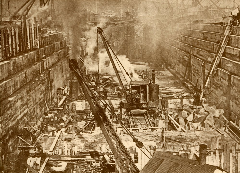 constructing-a-dry-dock-at-swansea-c1930-by-unbekannt