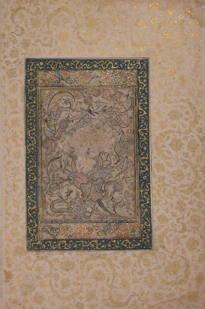 Decorative Drawing, first half 15th century by Unbekannt