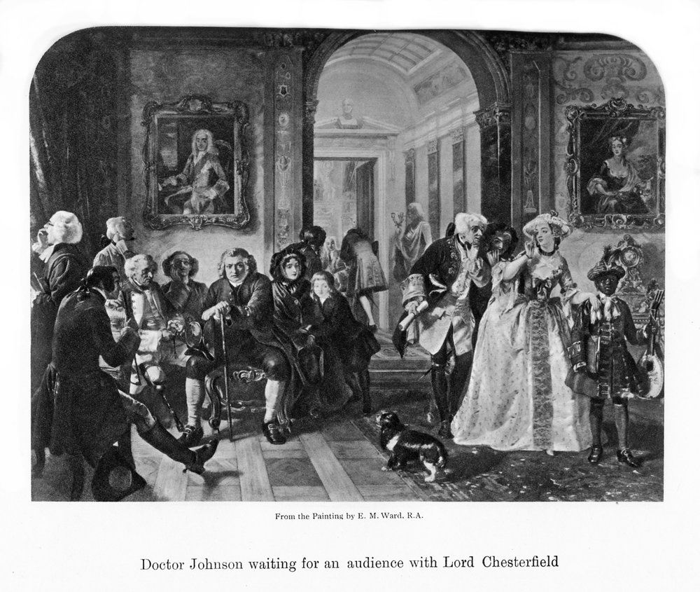 Doctor Johnson Waiting for an Audience with Lord Chesterfield