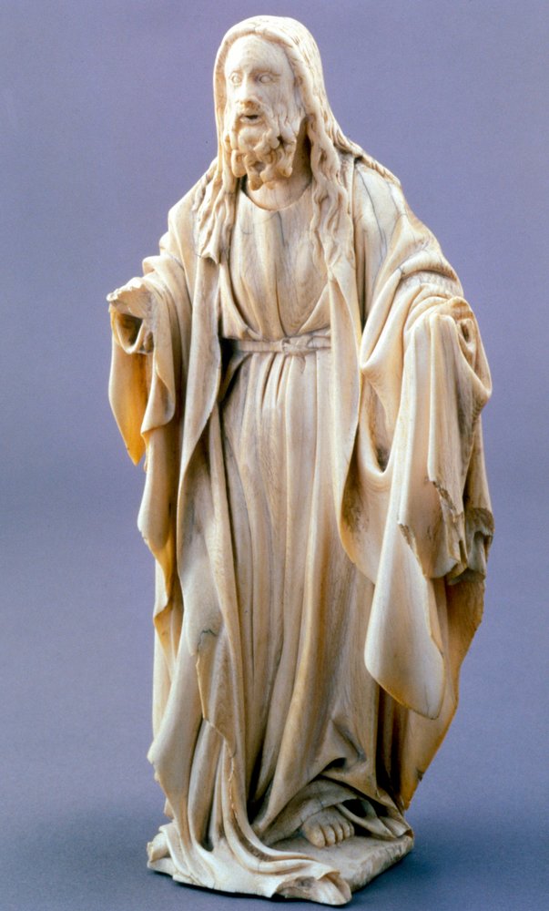 God the Father, Anonymous Flemish Ivory by Unbekannt