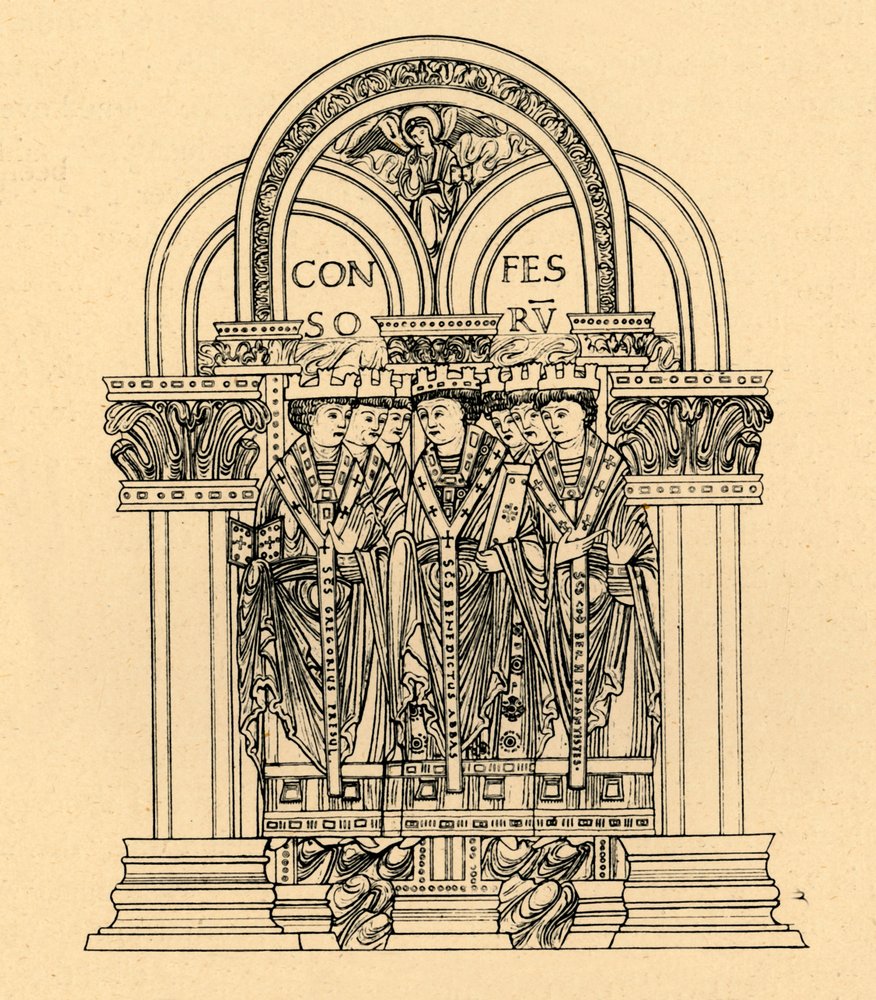 Gregory the Great, St. Benedict, and St. Cuthbert