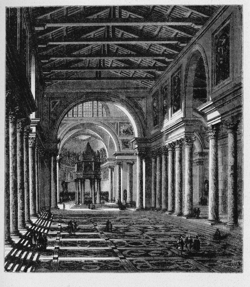 History of Ancient Rome. St. Peter's Basilica by Unbekannt