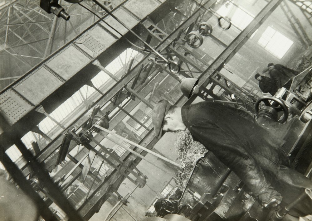 In a Mechanical Engineering Factory, USSR by Unbekannt