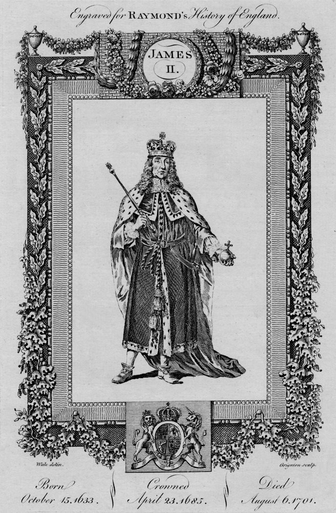James II by Unbekannt: Highest-quality art reproduction