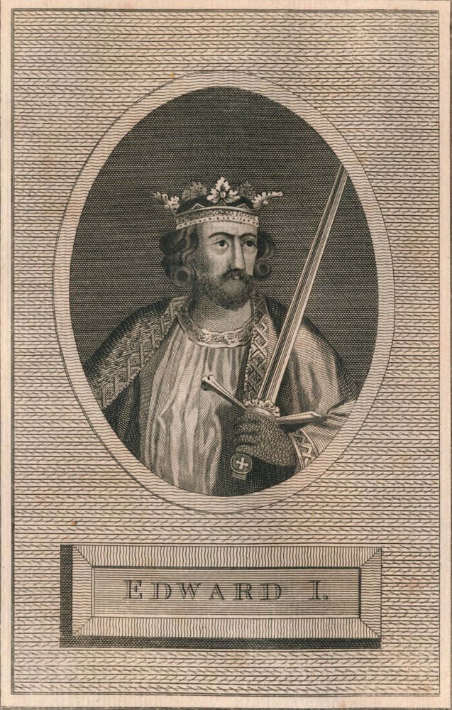 King Edward I, 1793 by Unbekannt: Buy fine art print