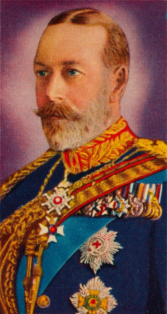 King George V in the uniform of Colonel-in-Chief of the Royal Horse ...