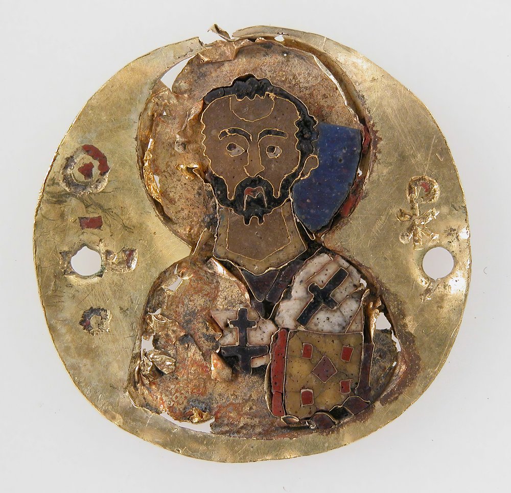 Medallion of St. John Chrysostom, Byzantine, 10th-11th century by Unbekannt