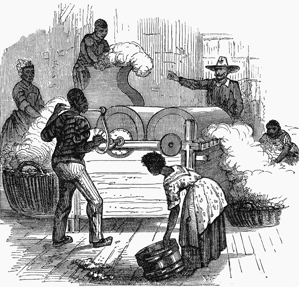 Slave Labour on a Cotton Plantation in the Southern States of America