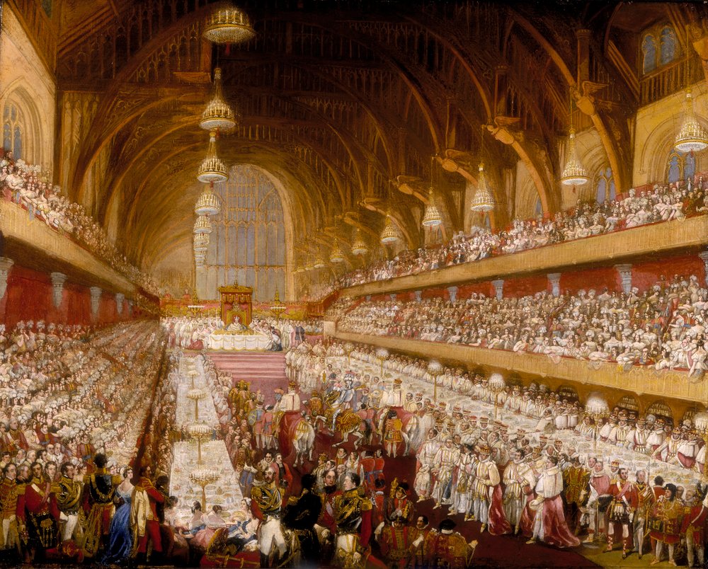 the-coronation-banquet-of-king-george-iv-in-westminster-hall-1821