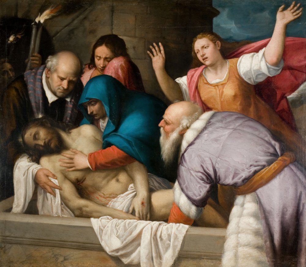 The Entombment of Christ by Unbekannt: Buy fine art print