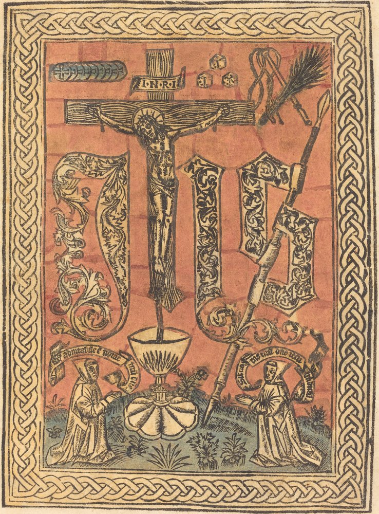 The Sacred Monogram by Unbekannt: Premium art reproduction