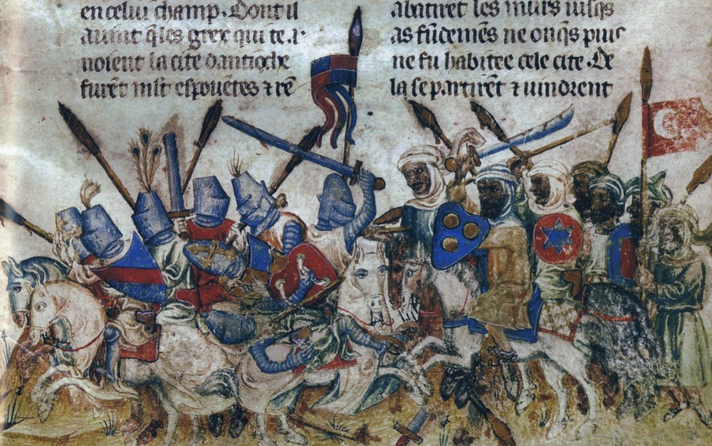 The Siege of Antioch during the First Crusade by Unbekannt