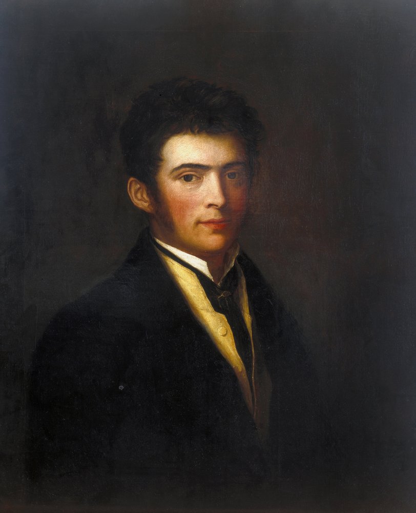 Joshua Heilmann, French inventor, c 1820s by Unbekannt