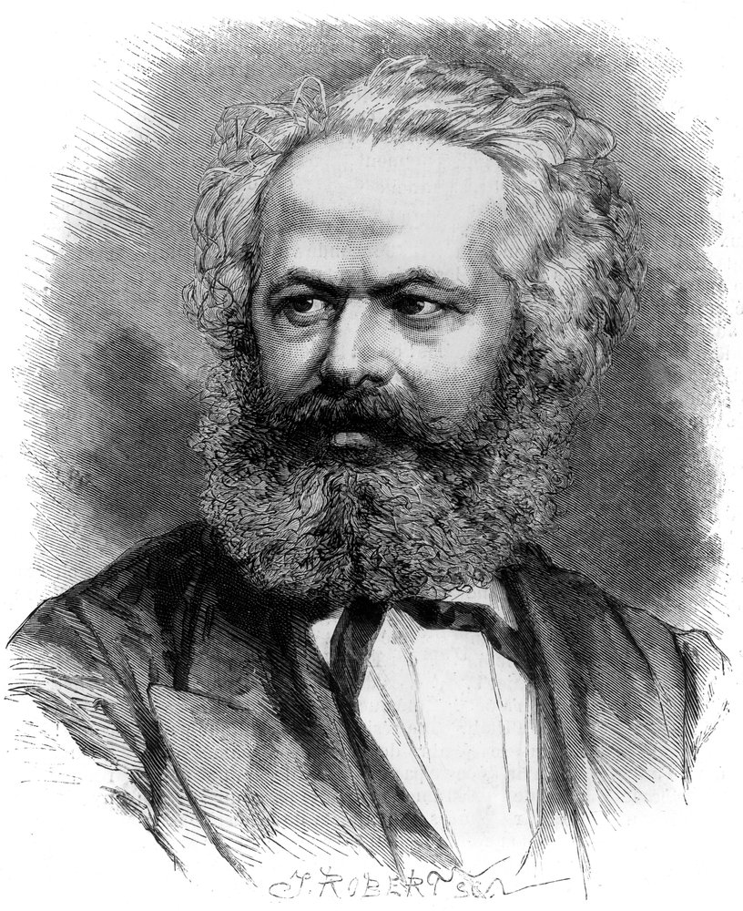 Karl Marx by Unknown: Premium art reproduction