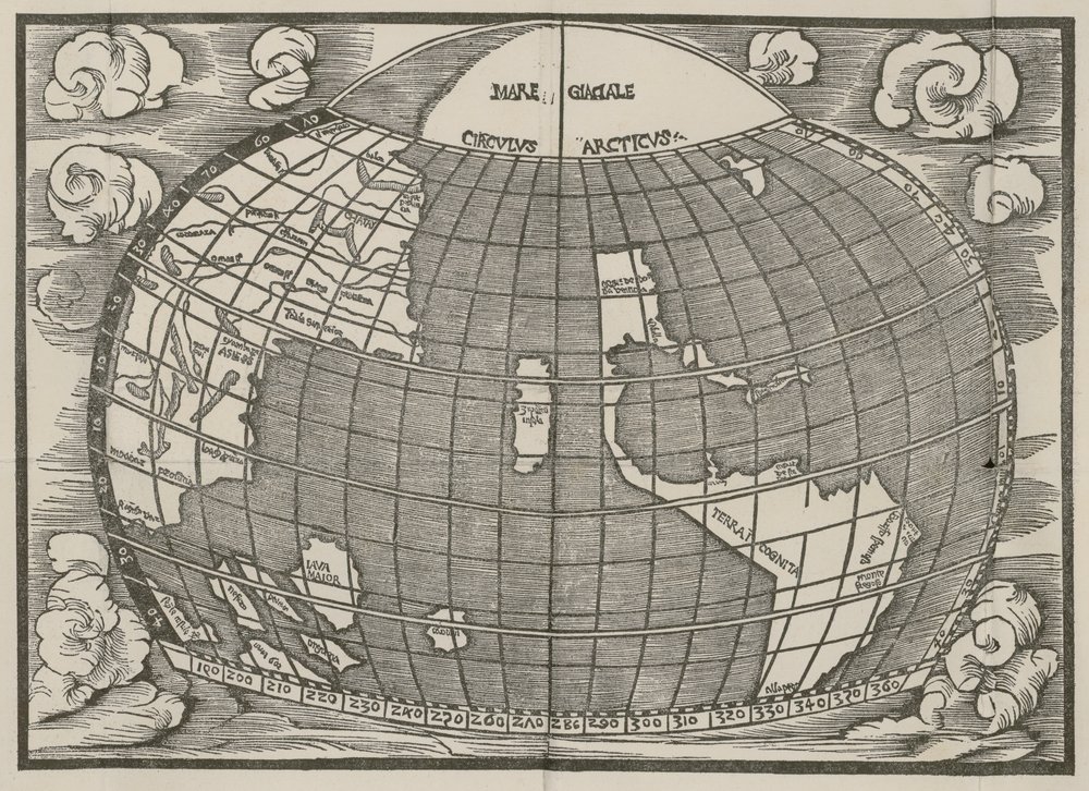 Map of North and South America Showing the Connection of the Two ...