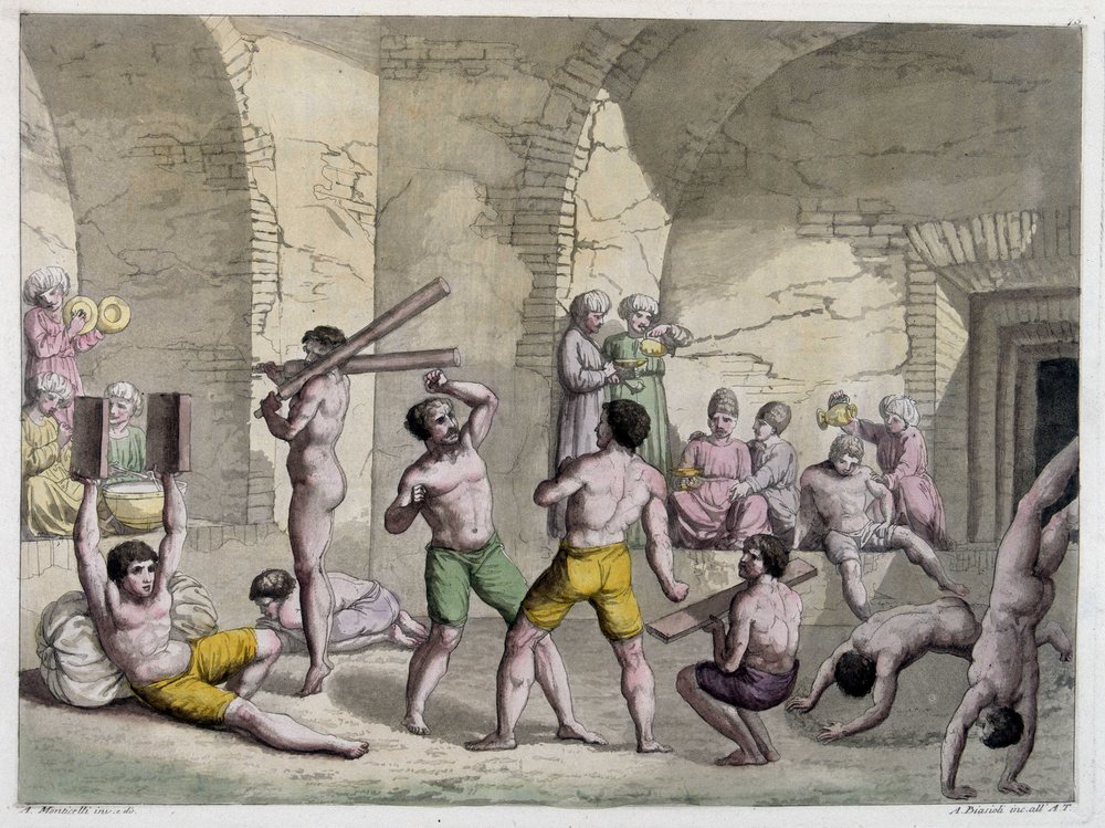 Eur Kaneh or home of various body exercises, Persia