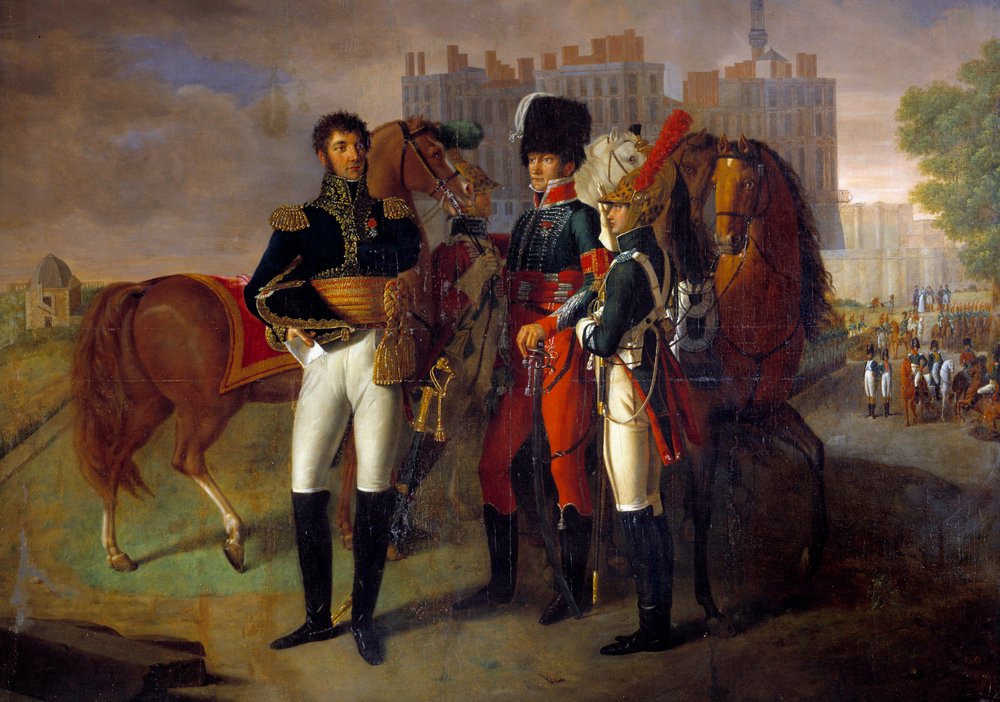 Portrait of La Ronciere, Commander of the Cavalry School of Saint Germain