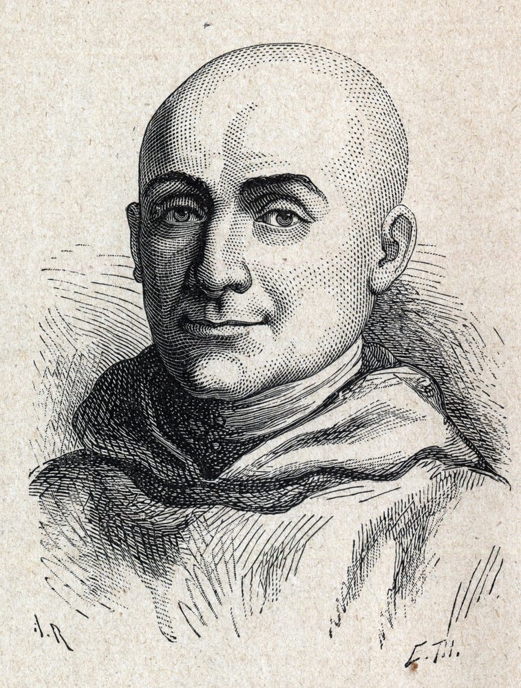 Portrait of Antoine Christophe Gerle, French Religious