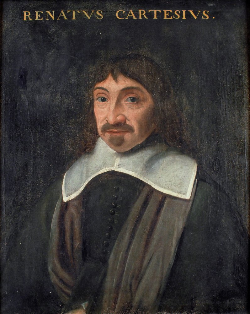 Portrait of the Philosopher Rene Descartes by Unknown artist