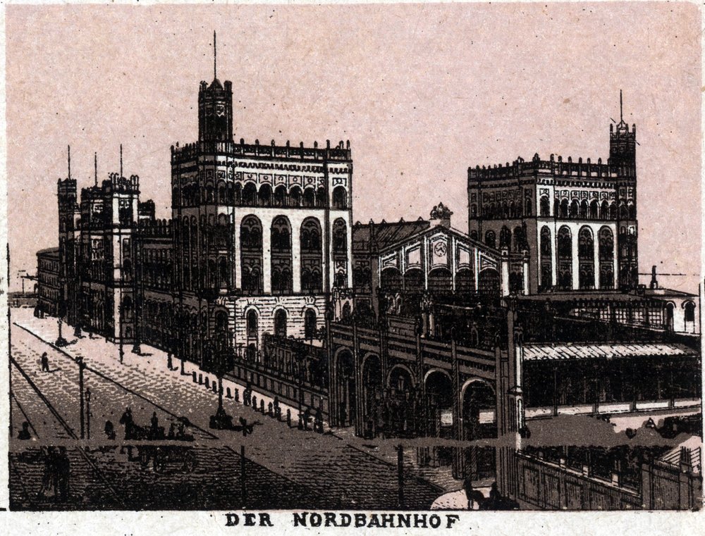 Vienna, Austria: view of the Northern Railway Station