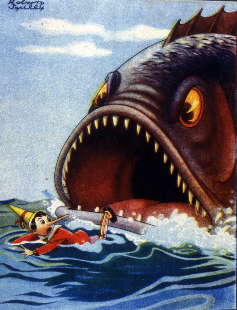 Pinocchio Fisherman