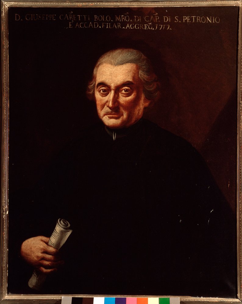 Portrait of Giuseppe Maria Caretti (1690-1774) Italian composer