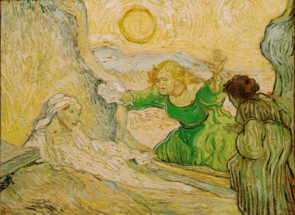 The Resurrection of Lazarus by Vincent van Gogh