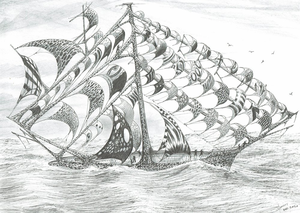 Storm Creators Labrador Sea by Vincent Alexander Booth