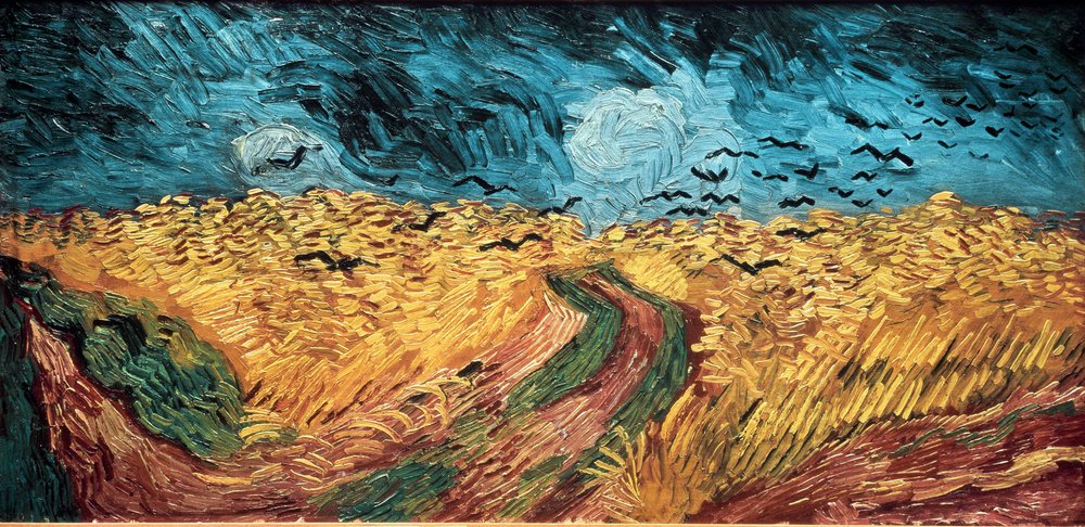 Wheatfield With Crows By Vincent Van Gogh Fine Art Print