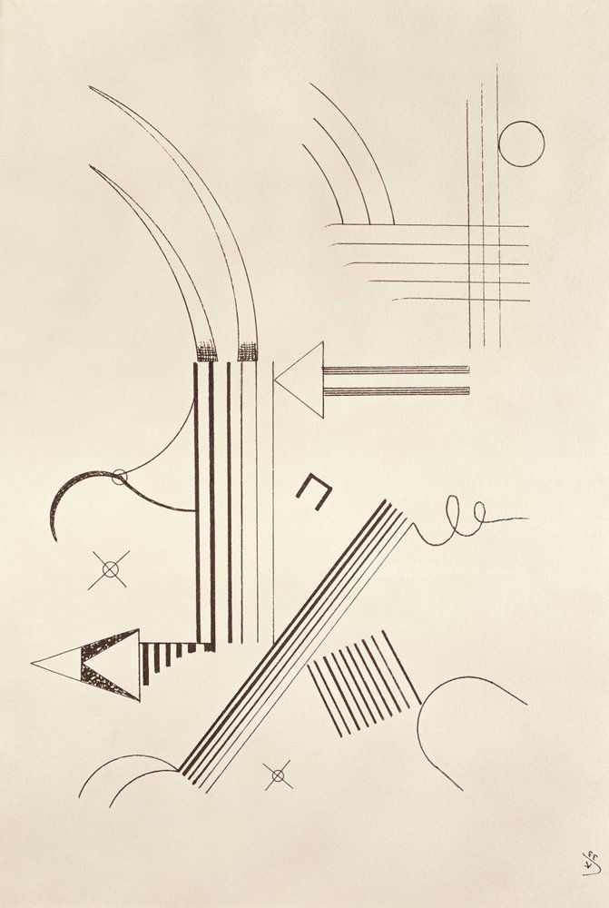 Drawing, 1933 by Wassily Kandinsky