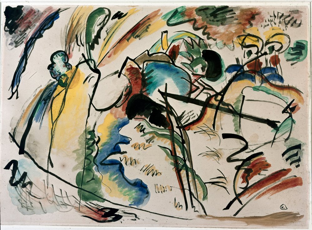 Expressionism: Study for Painting with White Form