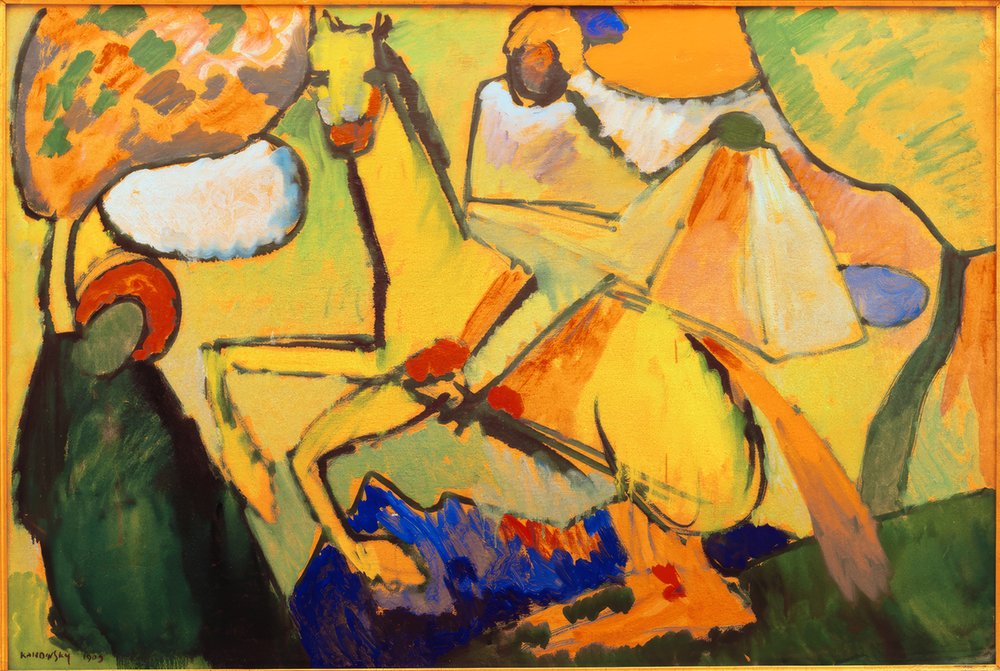 Sketch (Rider) by Wassily Kandinsky: Buy fine art print