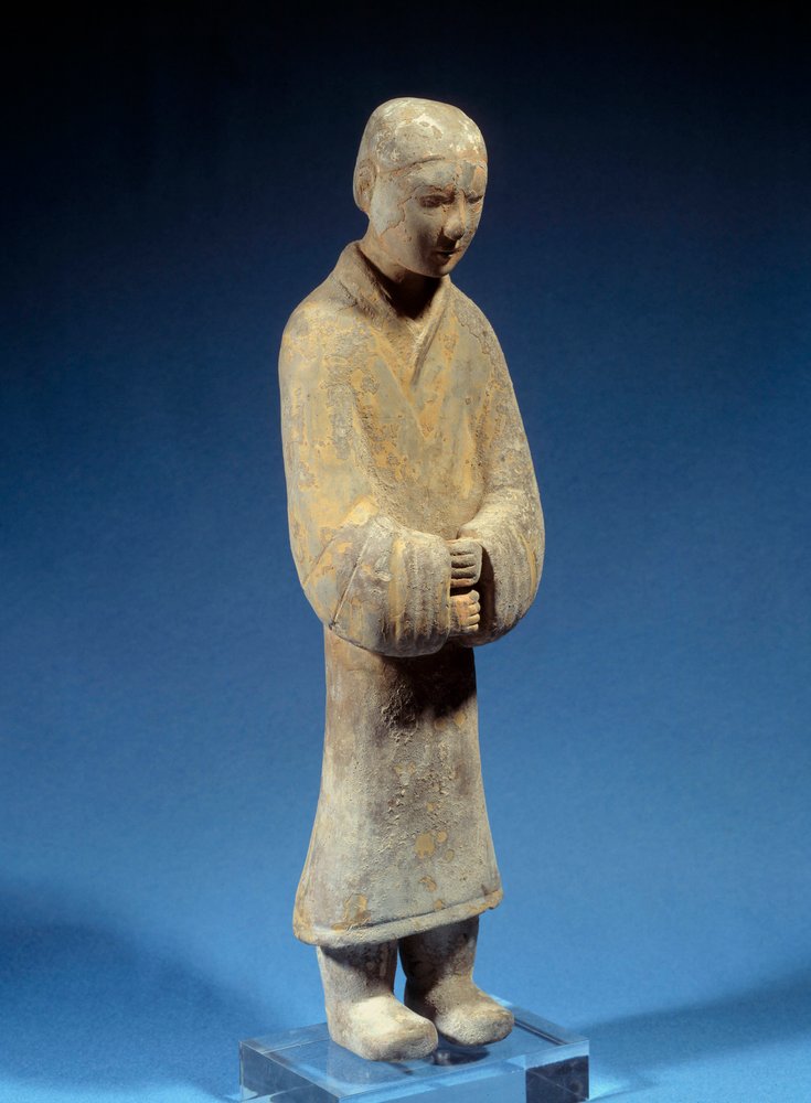 Chinese Art: Lady Making Offerings; Burial Terracotta from the Han ...